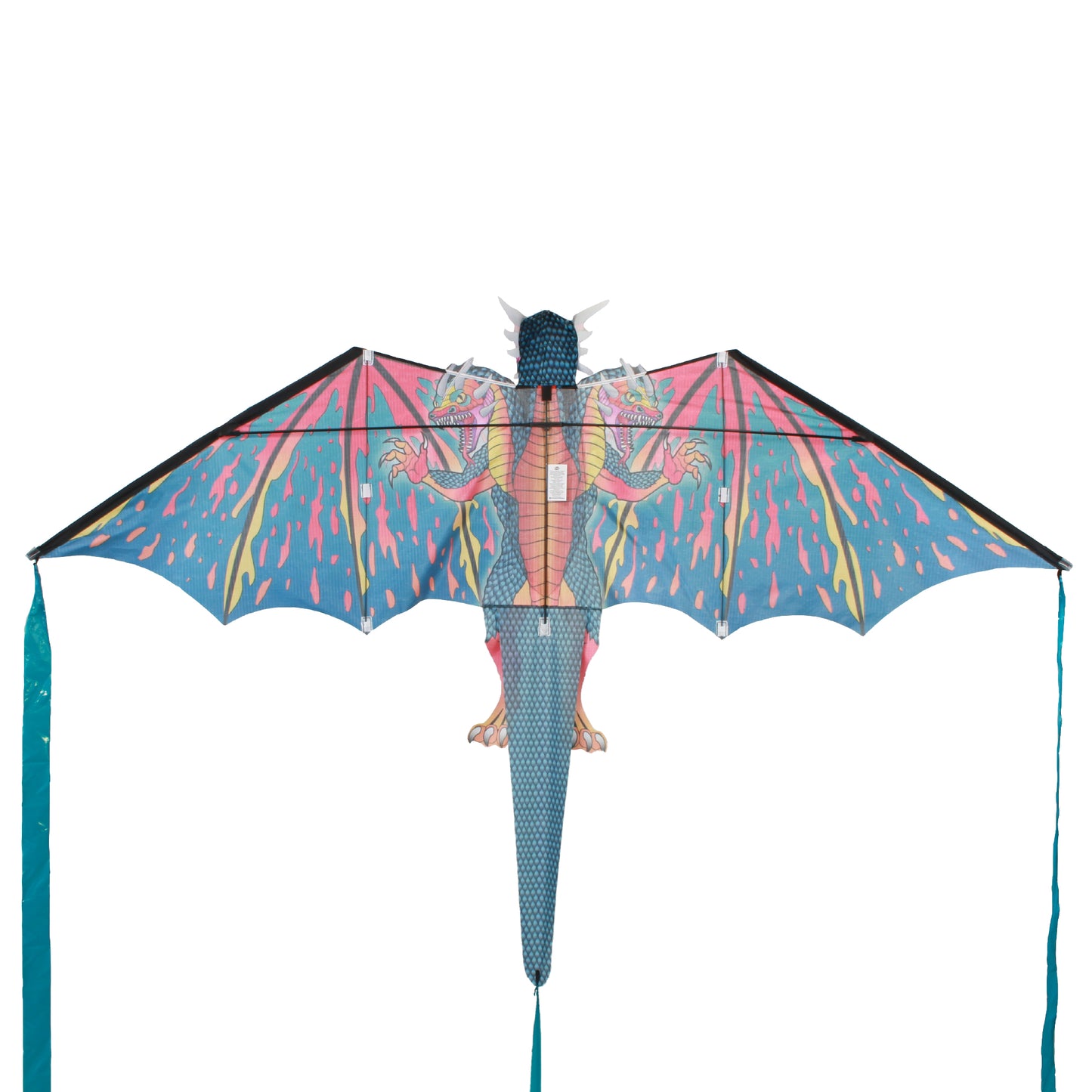 WindNSun SuperSized Three-Headed Dragon 3D Nylon Kite, 76 Inches Wide