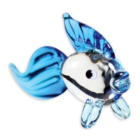 LookingGlass Van The Goldfish Collectible Glass Miniature Figurine Product Image