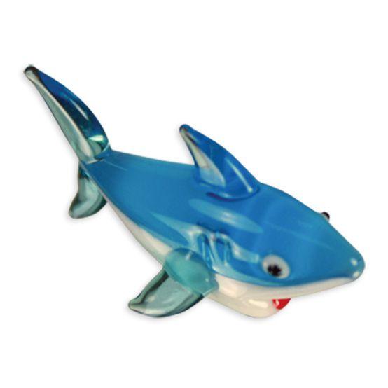 LookingGlass Parker The Shark Collectible Glass Miniature Figurine