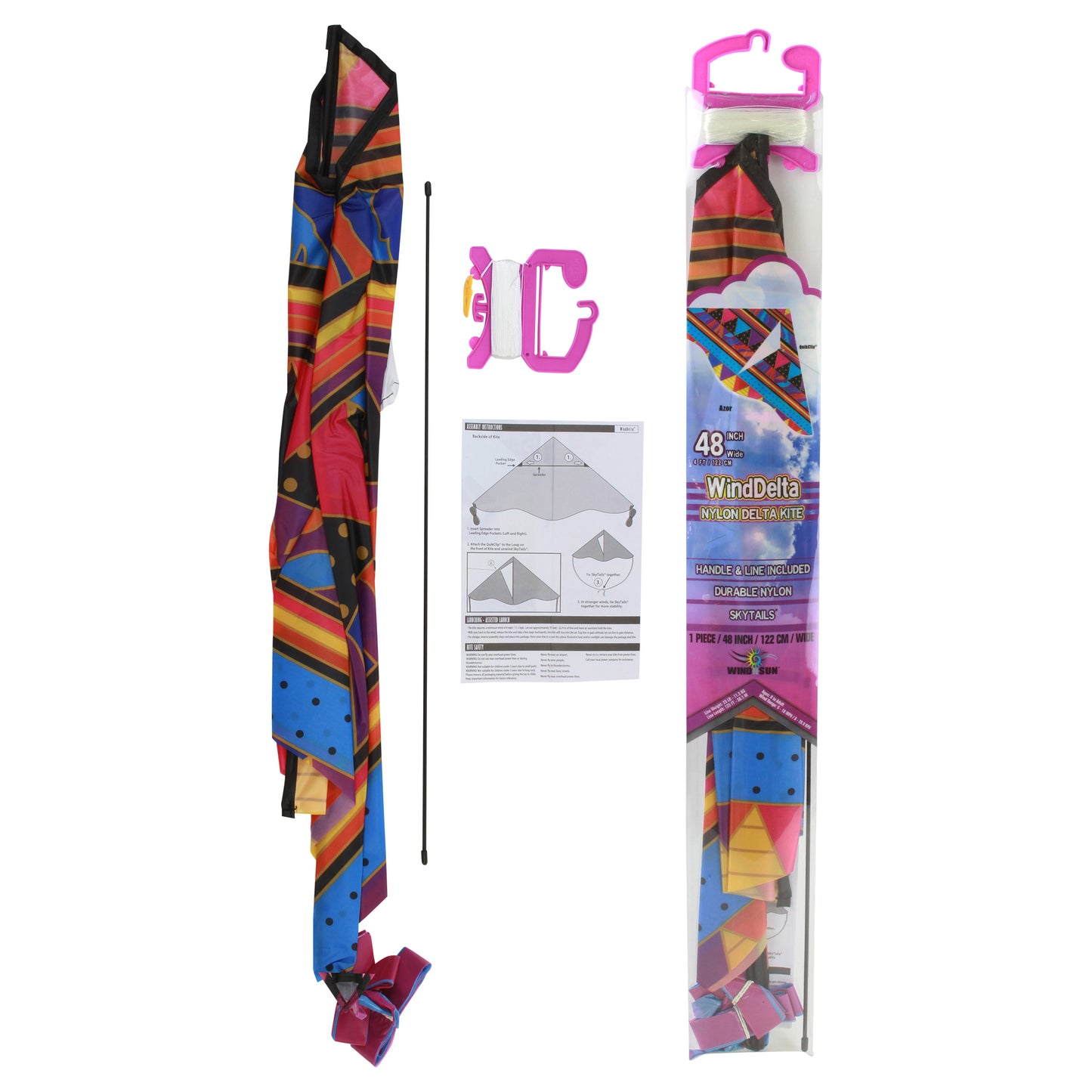 windnsun winddelta nylon kite package