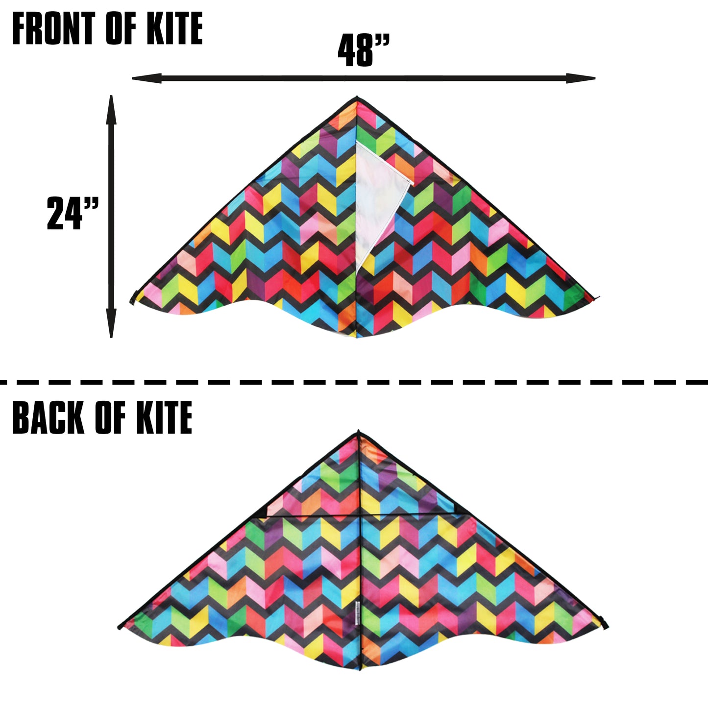 windnsun winddelta nylon kite dimensions