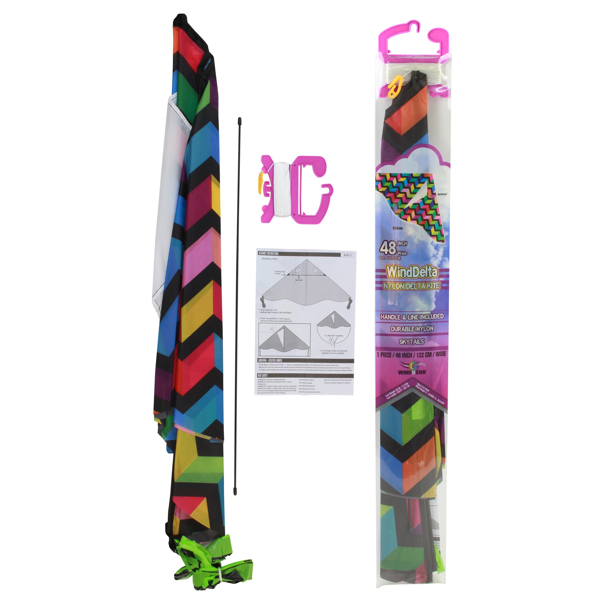 windnsun winddelta nylon kite package