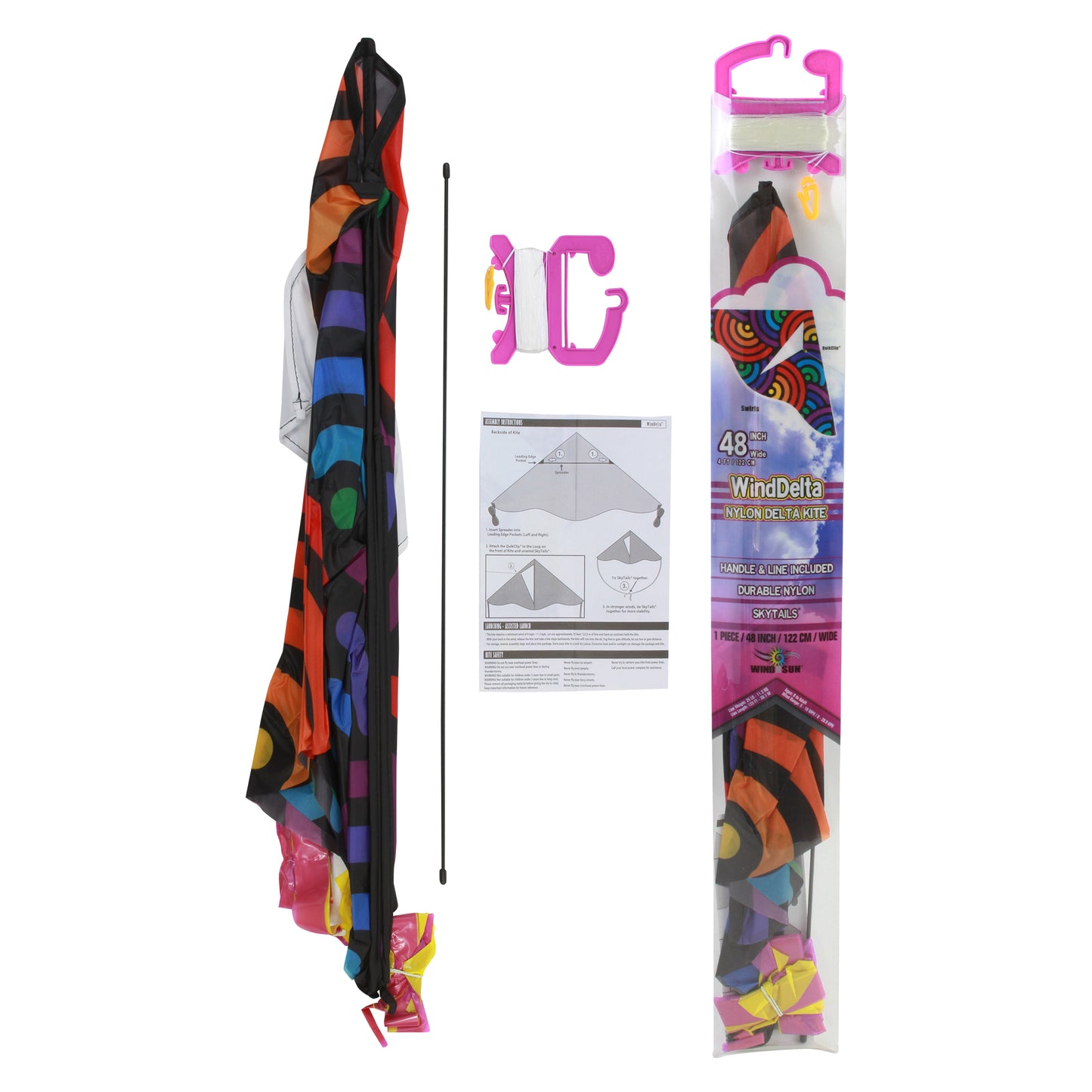 windnsun swirls delta kite package