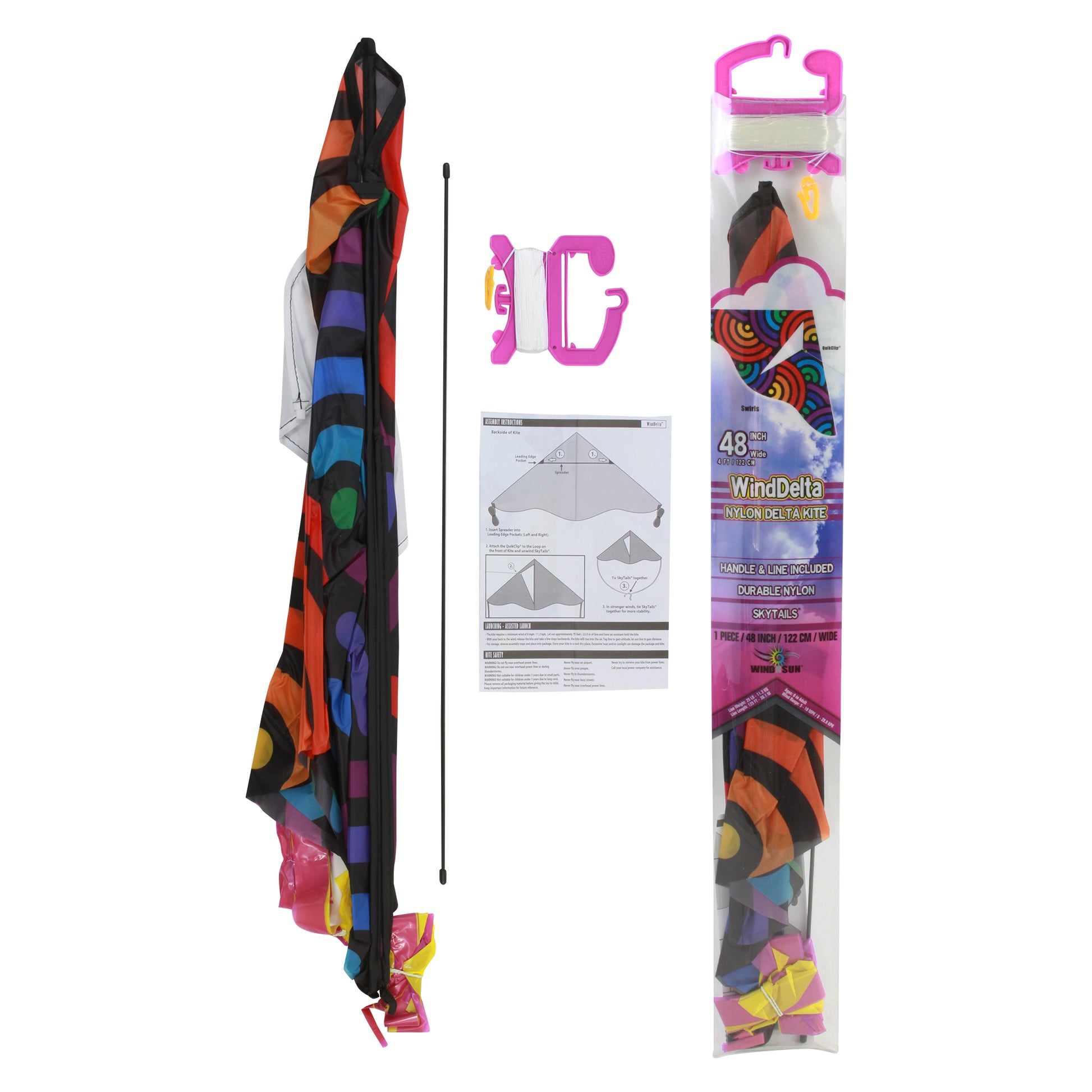windnsun swirls delta kite package