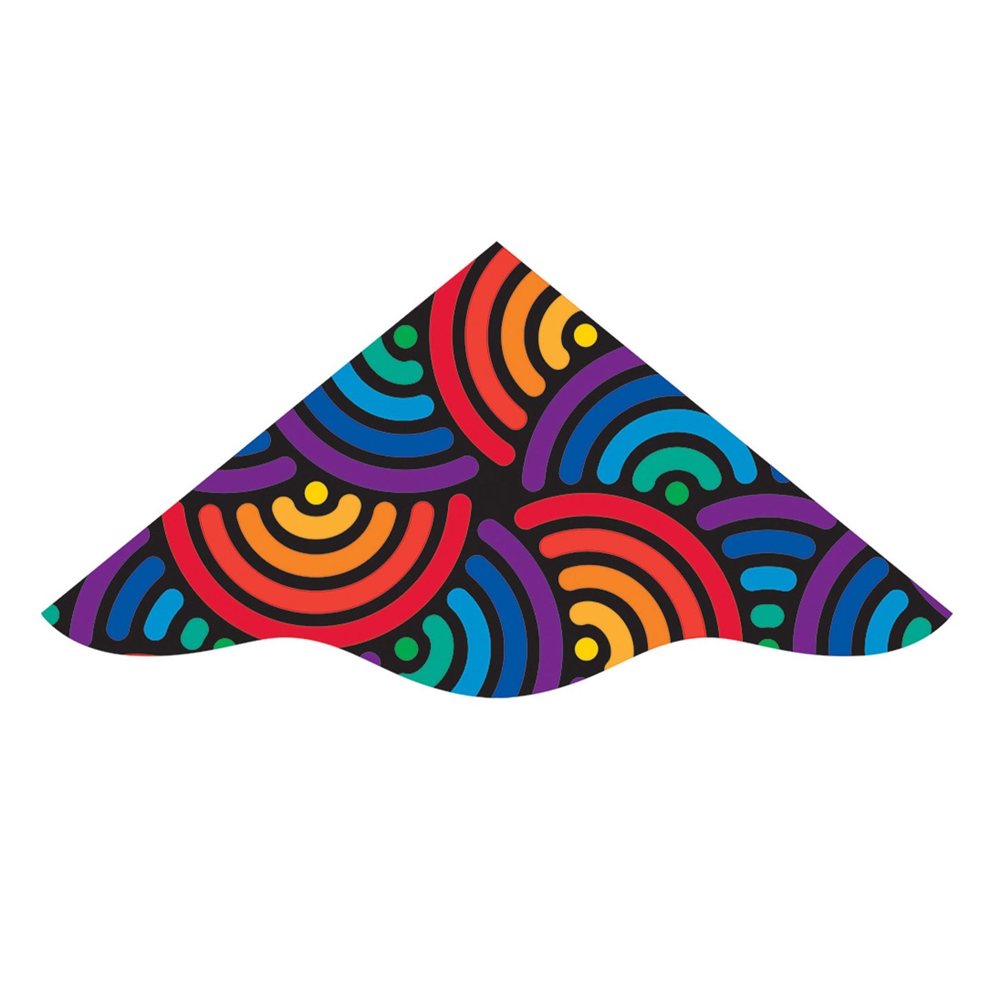 windnsun swirls delta nylon kite