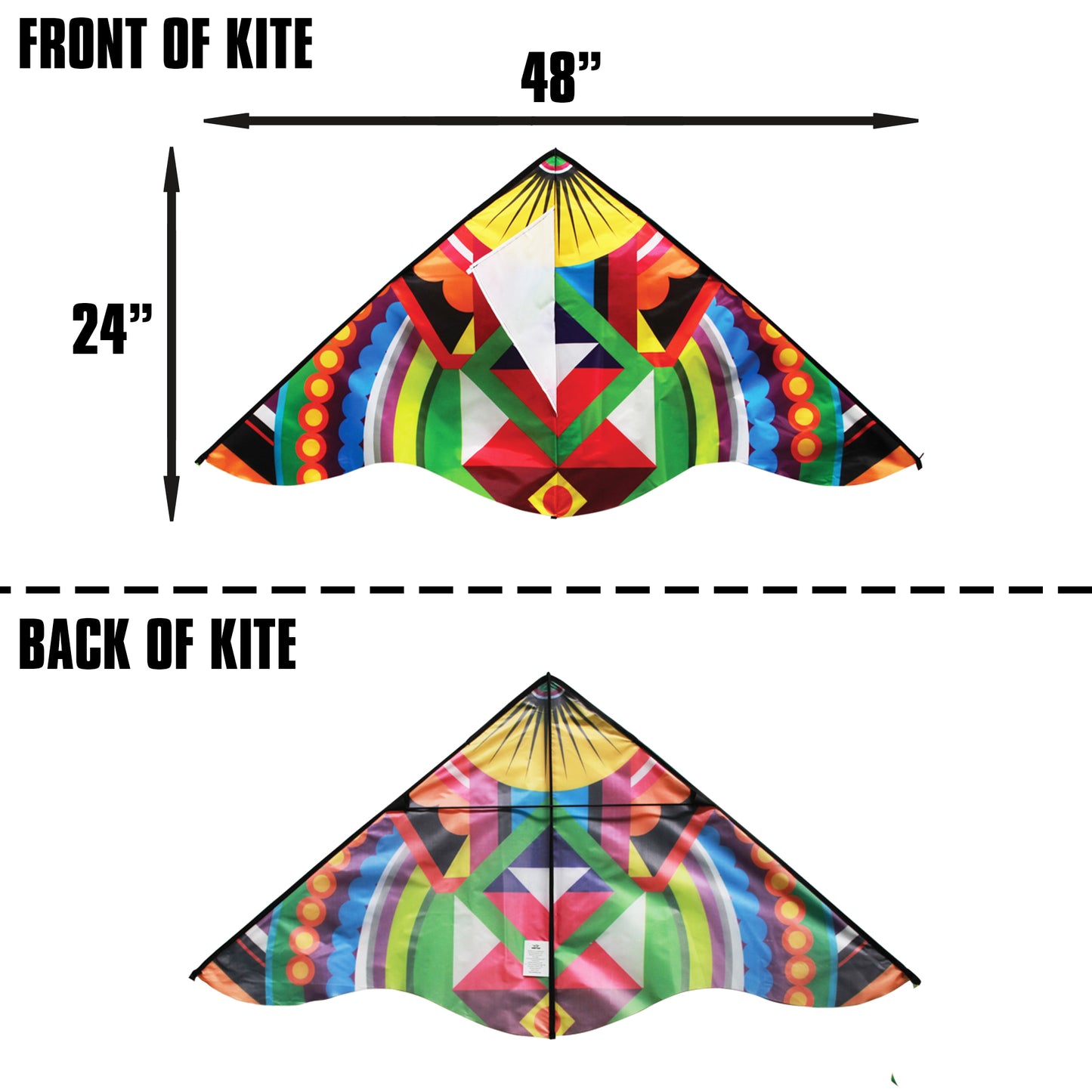 windnsun winddelta nylon kite dimensions