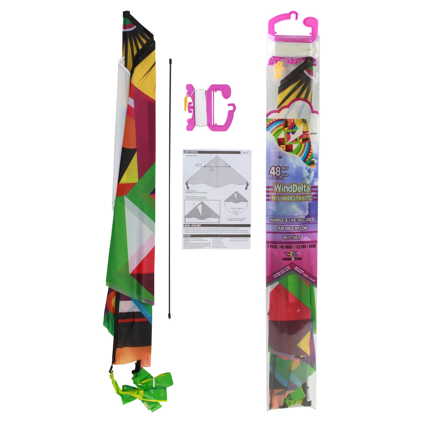 windnsun winddelta nylon kite package