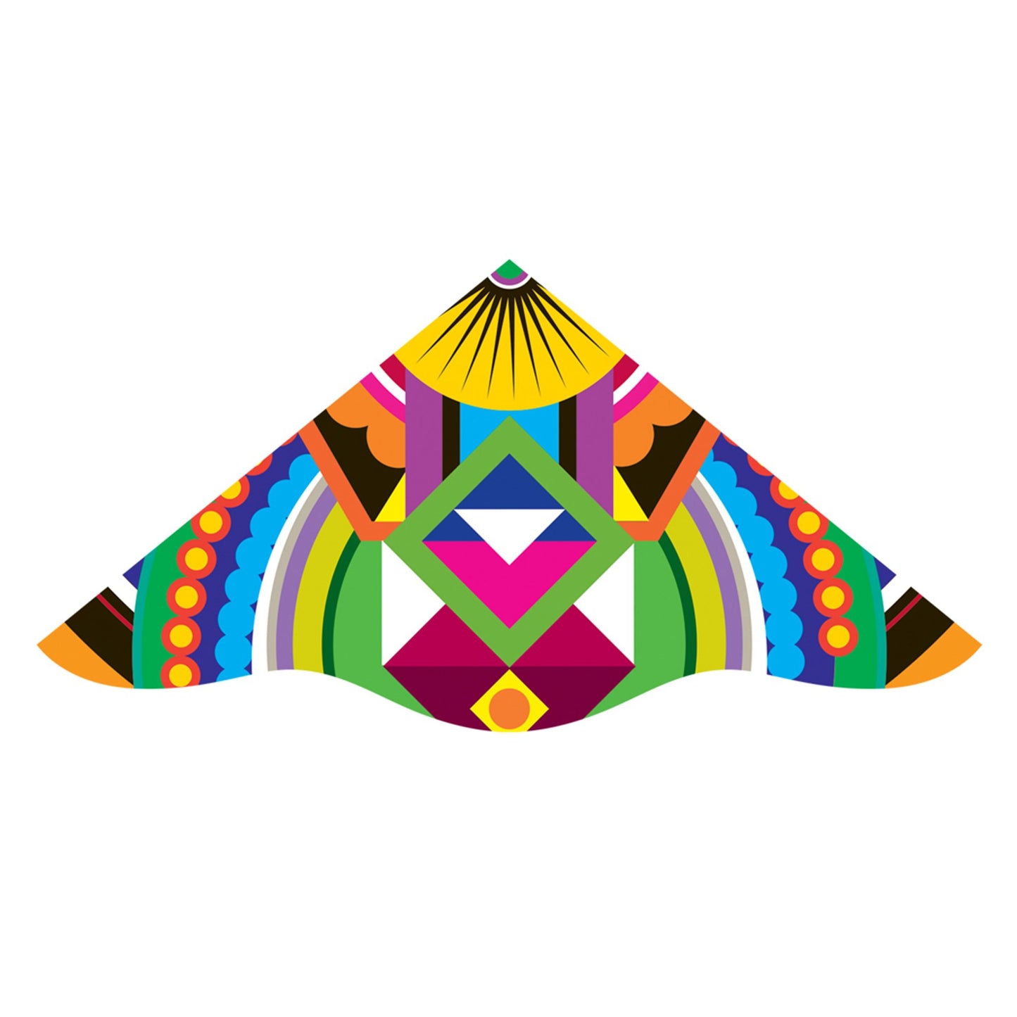 windnsun tiki delta nylon kite