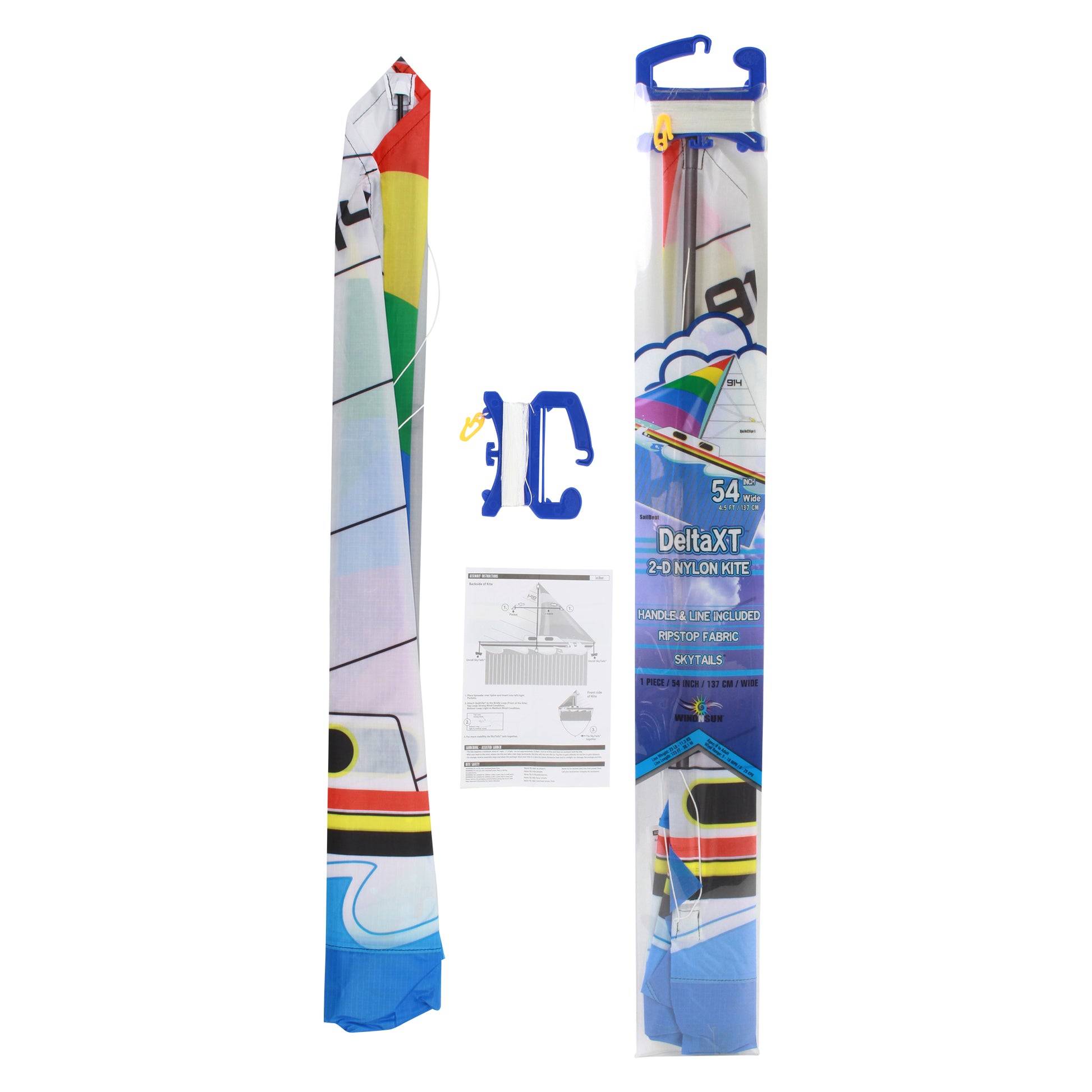 windnsun delta xt sailboat nylon kite package