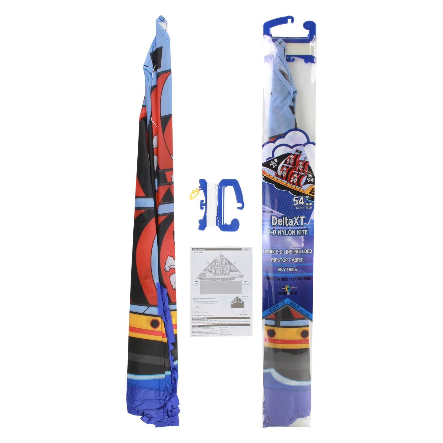 windnsun delta xt pirateship nylon kite package