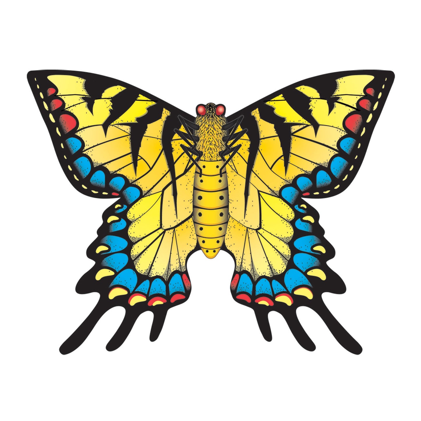 windnsun butterfly swallowtail nylon kite