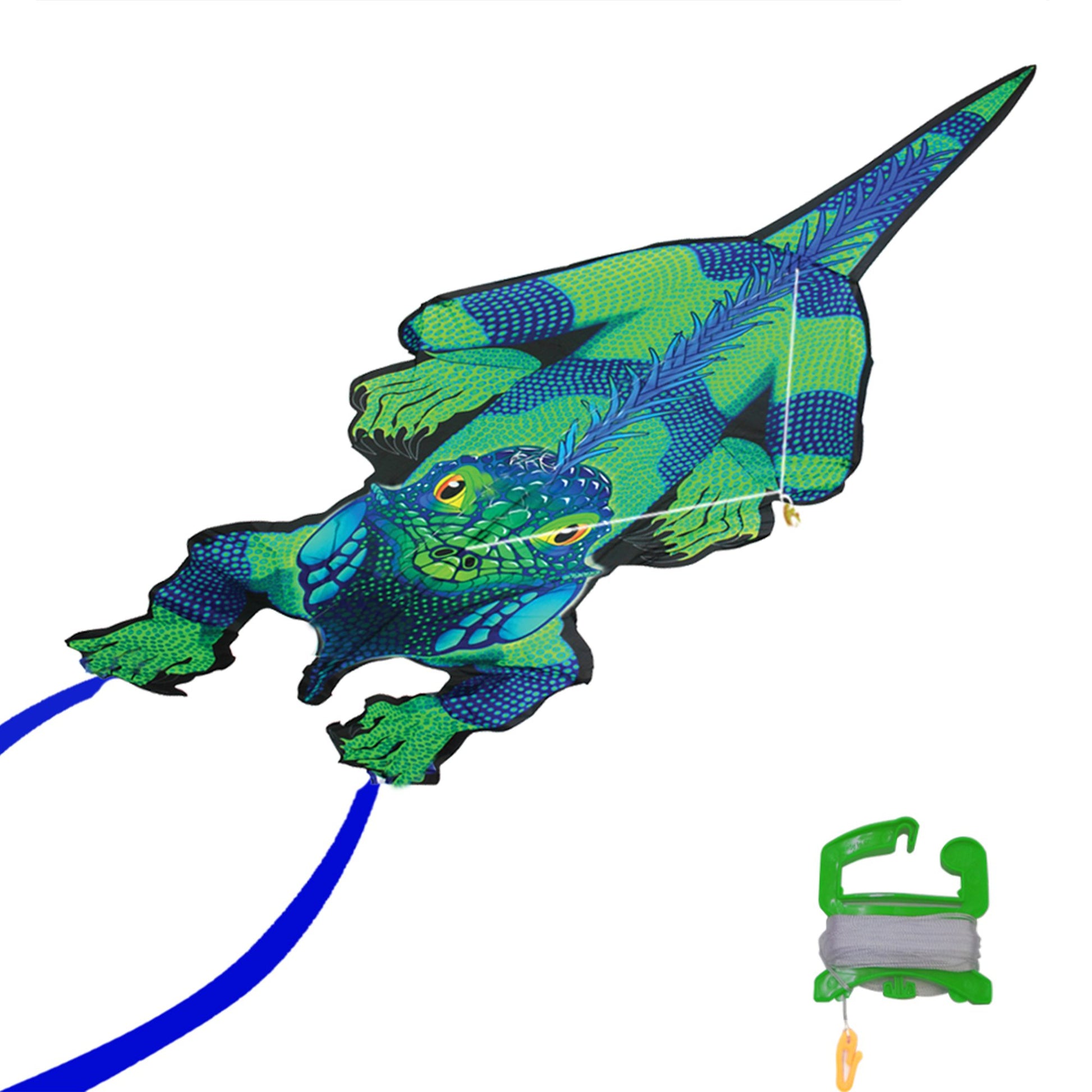 windnsun rainforest iguana nylon kite