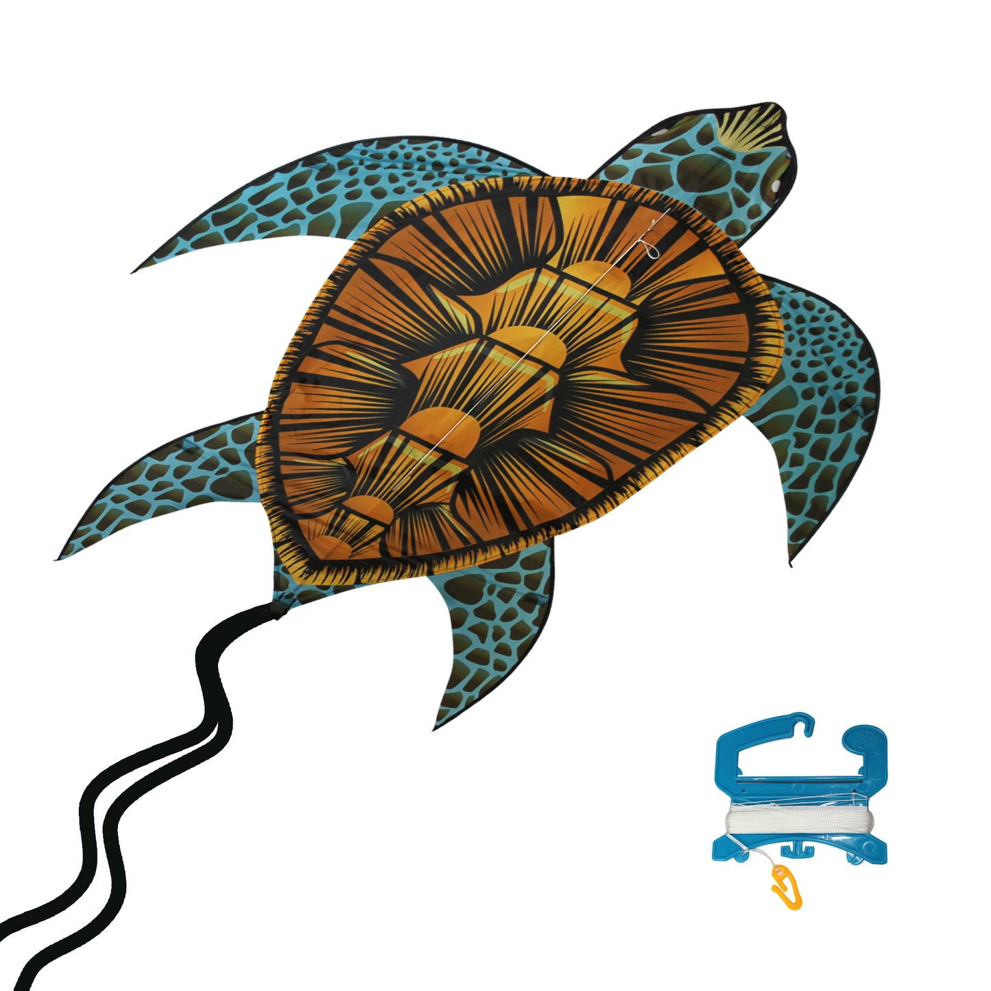 windnsun sealife seaturtle nylon kite