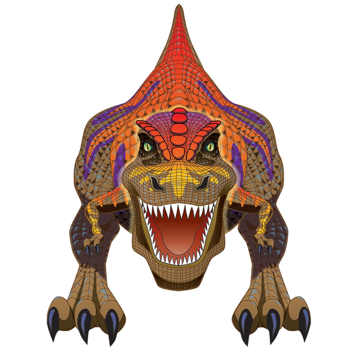 windnsun dinosoars trex nylon kite