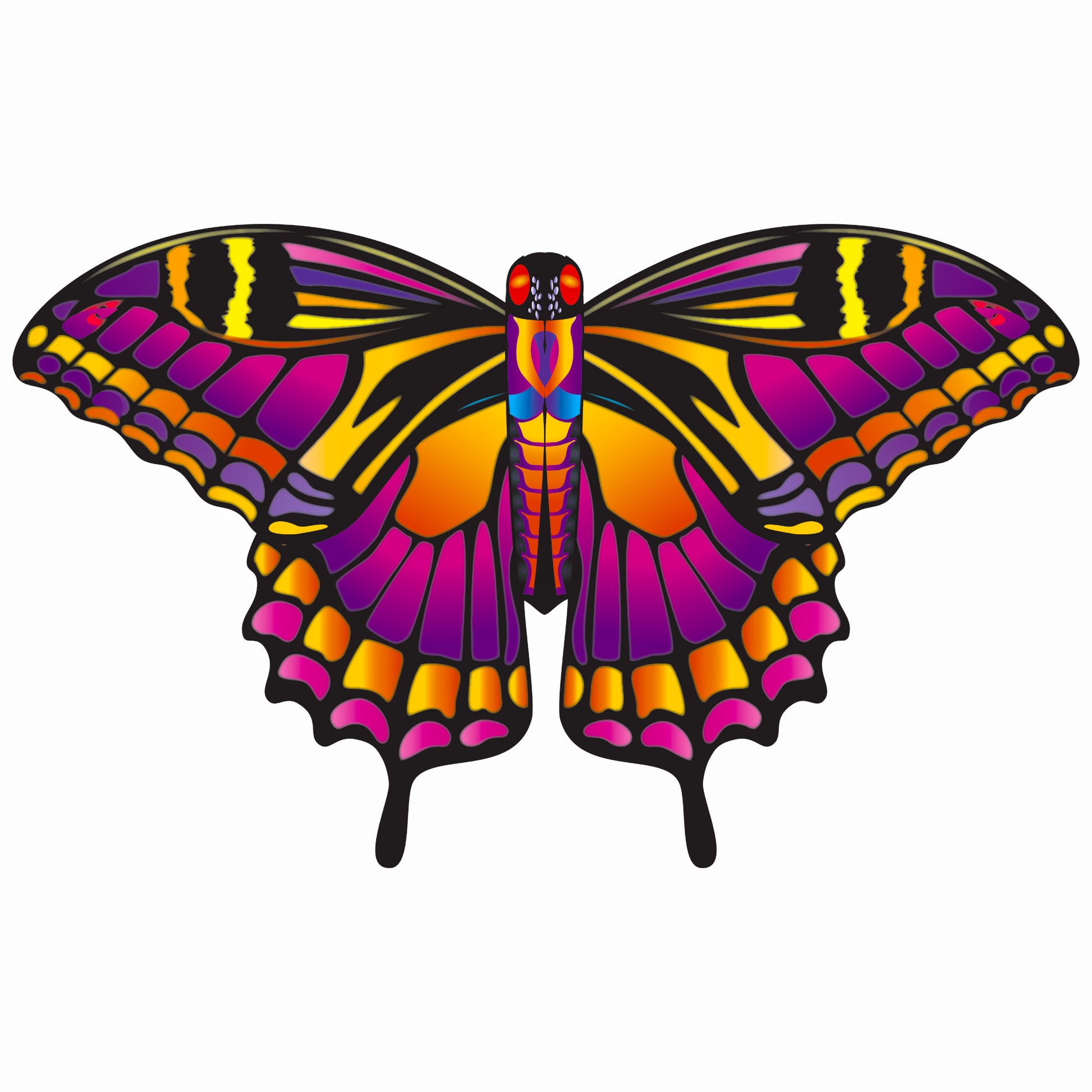 WindNSun SuperSize Ultra 3D Butterfly Ripstop Nylon Butterfly Kite Product Image