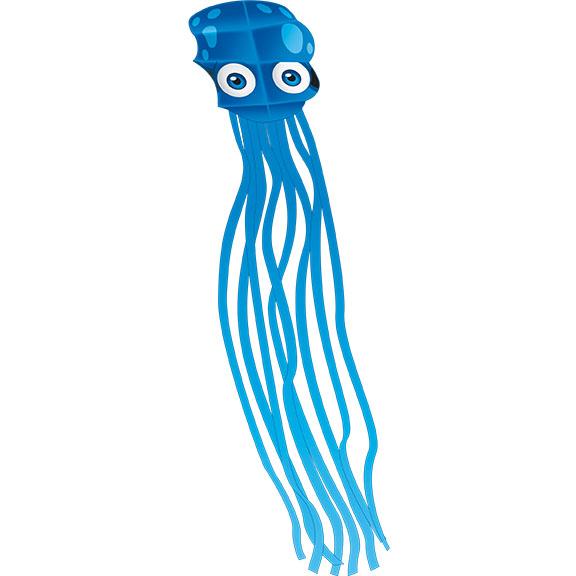 WindNSun Wiggle Kites Wiggle Octopus Nylon Kite 176 Inches Long