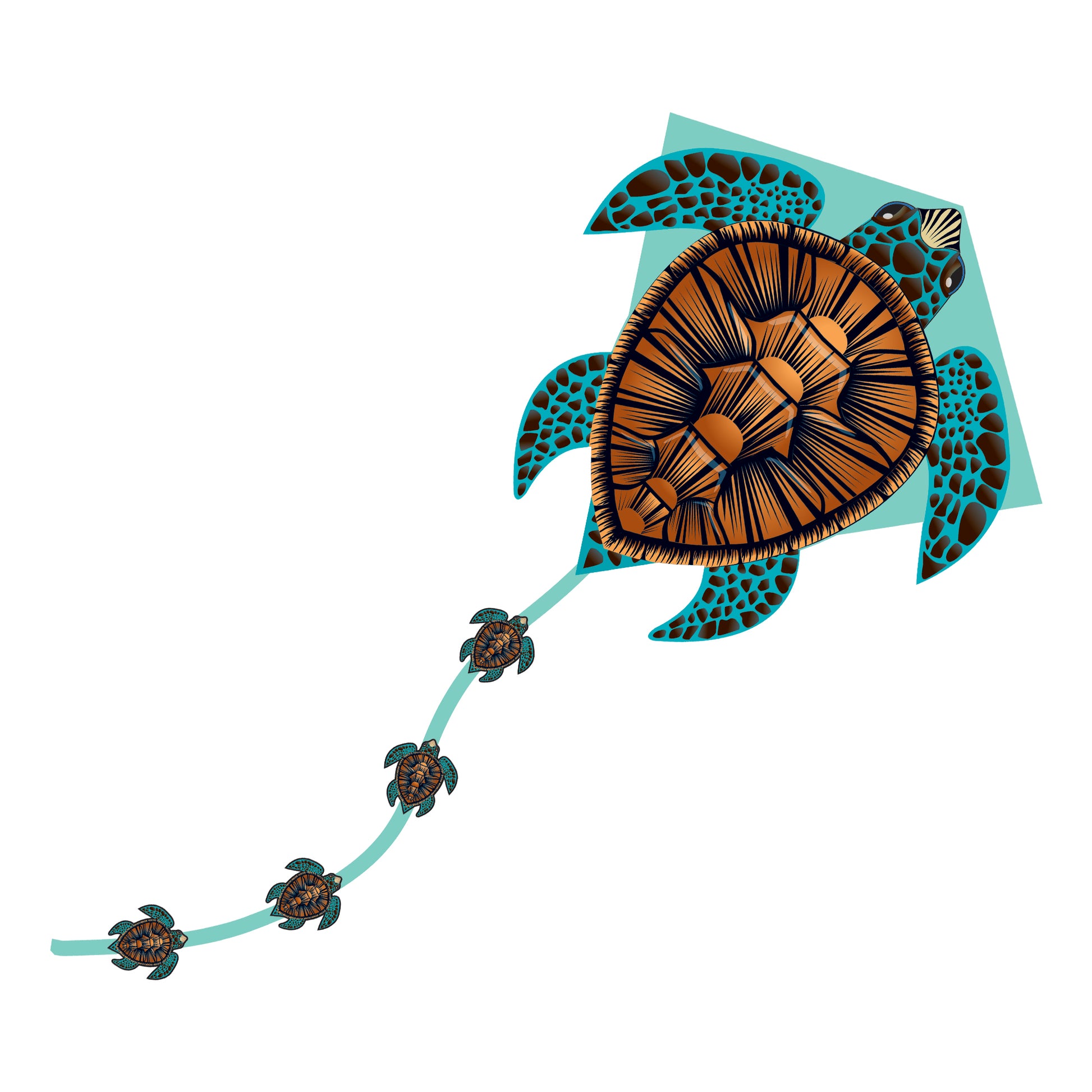 X Kites DLX Diamond Turtle Nylon Kite Product Image