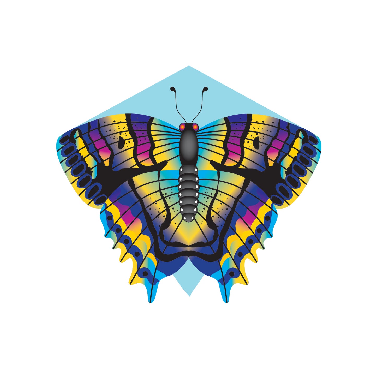 X Kites DLX Diamond Butterfly Nylon Kite Product Image