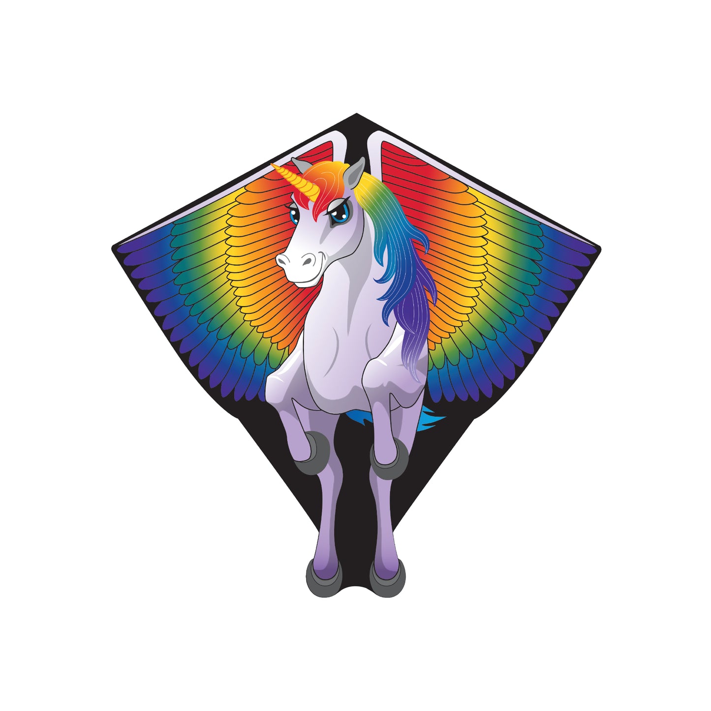 X Kites DLX Diamond Unicorn Nylon Kite Product Image