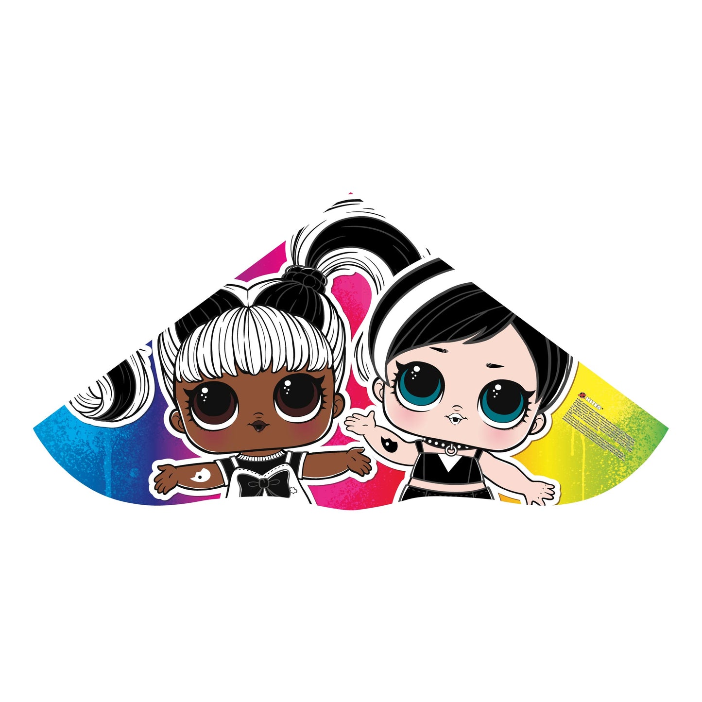 X Kites SkyDelta® 52 LOL Surprise! Poly 52 in. Delta Kite, 52 Inches Wide