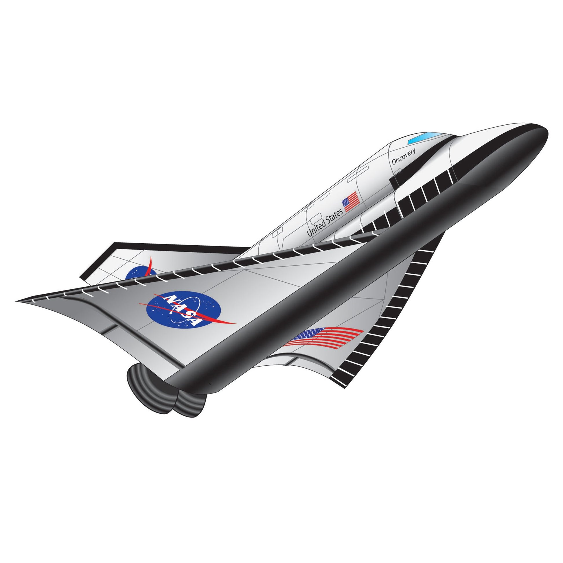 windnsun supersize 3d shuttle nylon kite