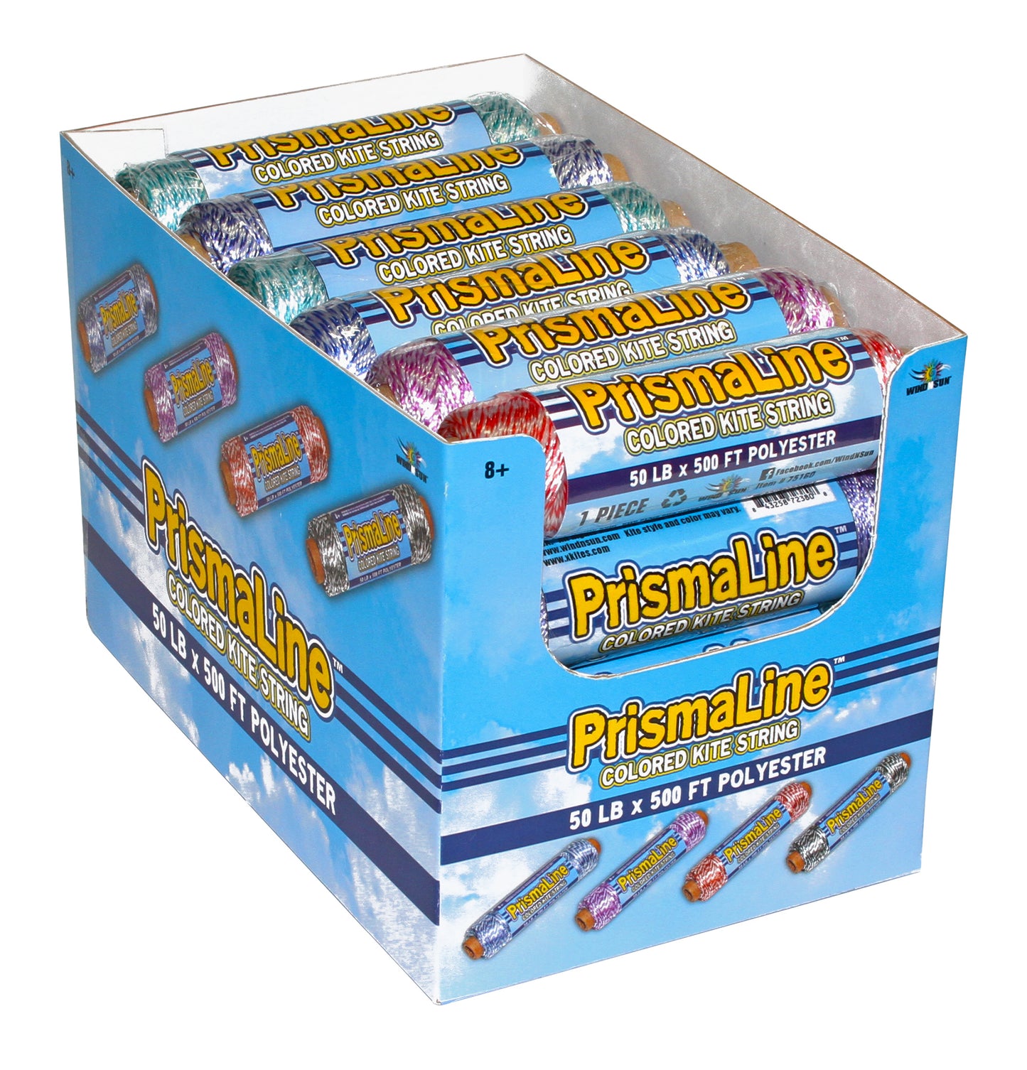 WindNSun PrismaLine kite string retail display