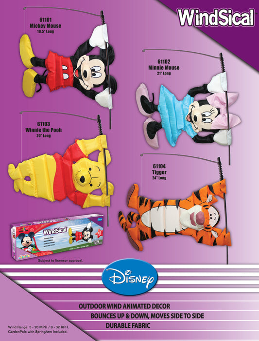 DISNEY WINDSICAL 4 PACK