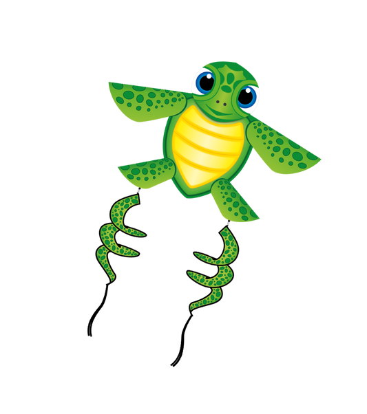 WindNSun SuperSize Ultra Sea Turtle Ripstop Nylon Kite, 63 Inches Wide