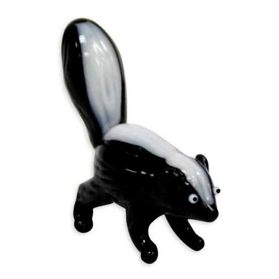 LookingGlass Pepe The Skunk Collectible Glass Miniature Figurine Product Image