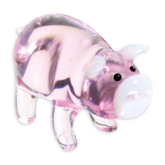 LookingGlass Porkchop The Pig Collectible Glass Miniature Figurine Product Image