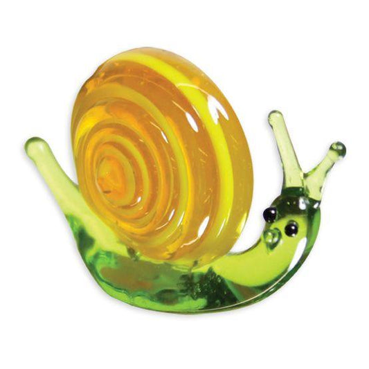 LookingGlass Slomo The Snail Collectible Glass Miniature Figurine Product Image