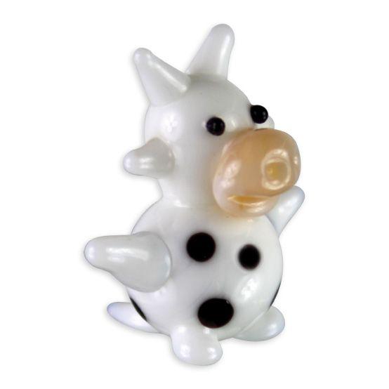 LookingGlass Darlene The Dairy Cow Collectible Glass Miniature Figurine Product Image