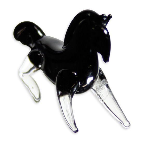 LookingGlass Sylvester The Stallion Collectible Glass Miniature Figurine Product Image