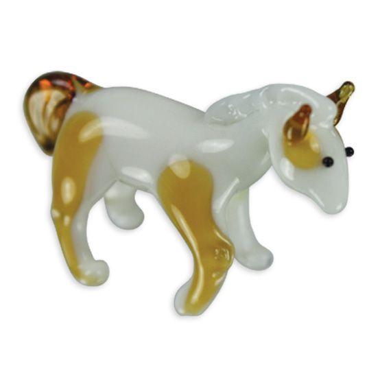 LookingGlass Patches The Pinto Horse Collectible Glass Miniature Figurine Product Image