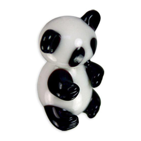 LookingGlass Bamboo The Pandabear Collectible Glass Miniature Figurine Product Image