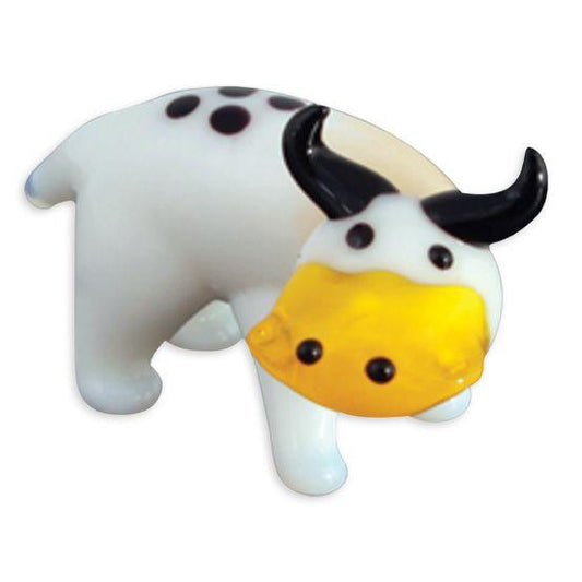 LookingGlass Stuart The Steer Collectible Glass Miniature Figurine Product Image