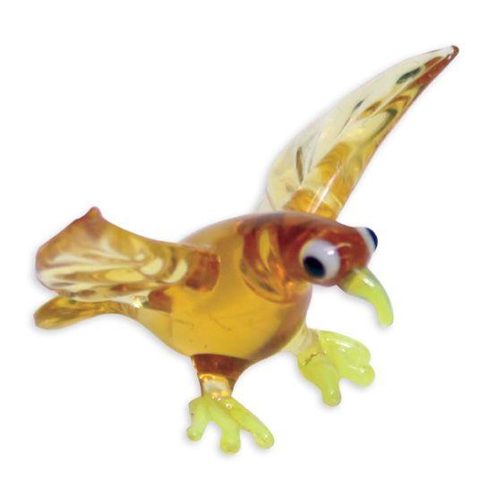 LookingGlass Swoop The Hawk Collectible Glass Miniature Figurine Product Image