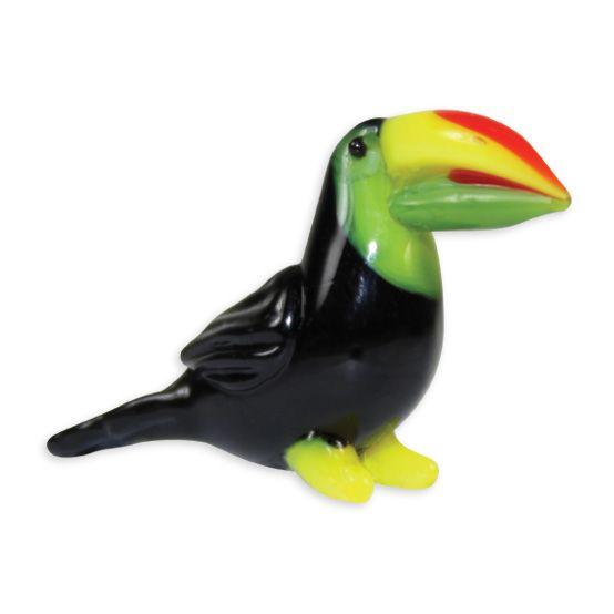 LookingGlass Tutu The Toucan Collectible Glass Miniature Figurine Product Image
