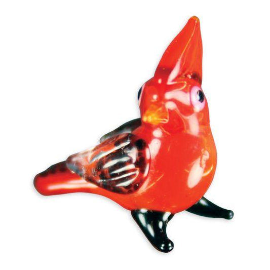 LookingGlass Red The Cardinal Collectible Glass Miniature Figurine Product Image