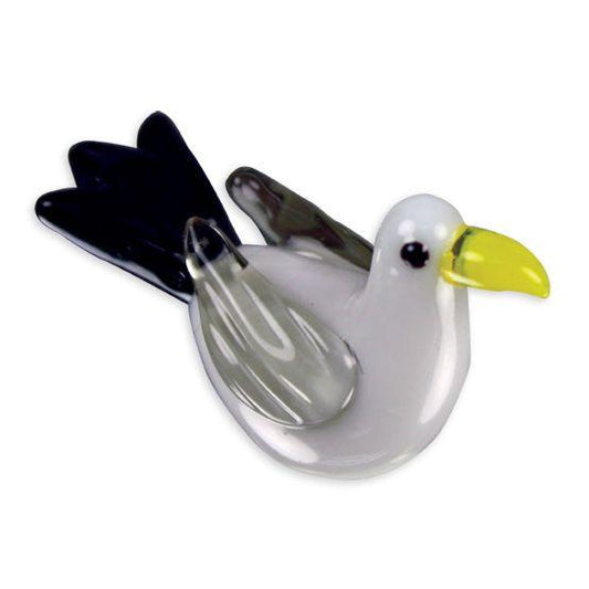 LookingGlass Cecil The Seagull Collectible Glass Miniature Figurine Product Image