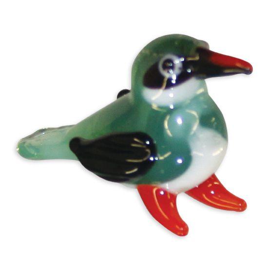 LookingGlass Swisher The Kingfisher Collectible Glass Miniature Figurine Product Image
