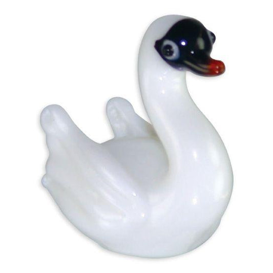 LookingGlass Whoopie The Swan Collectible Glass Miniature Figurine Product Image