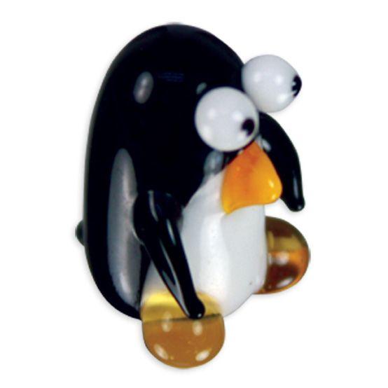 LookingGlass Peyton The Penguin Collectible Glass Miniature Figurine Product Image