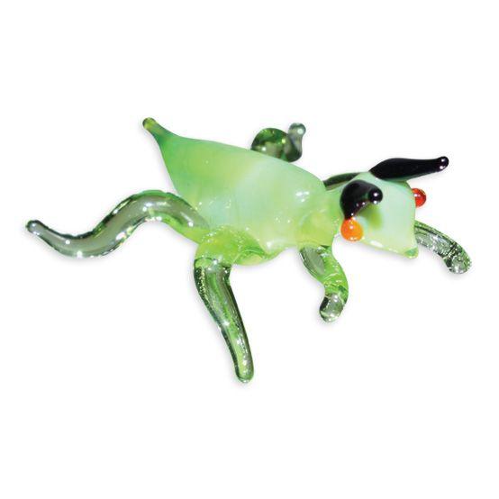 LookingGlass Stick The Praying Mantis Collectible Glass Miniature Figurine Product Image