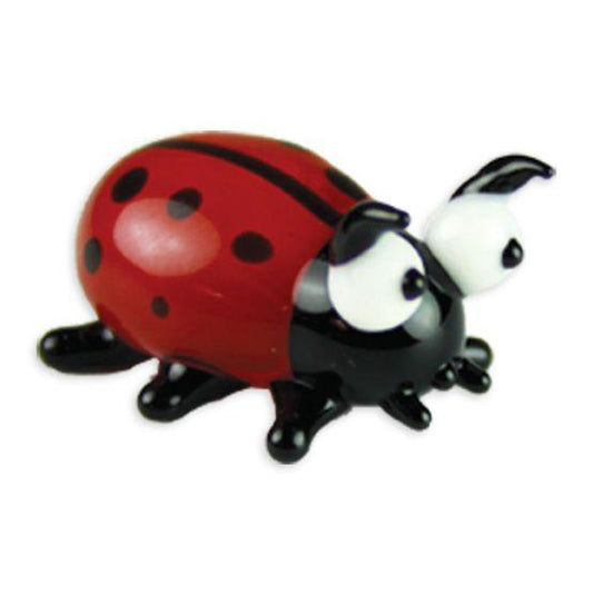 LookingGlass Mika The Ladybug Collectible Glass Miniature Figurine Product Image