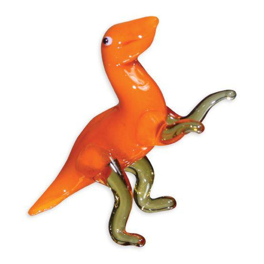 LookingGlass King The T-Rex Collectible Glass Miniature Figurine Product Image