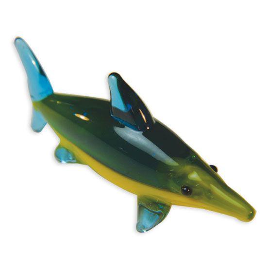 LookingGlass Isaac The Ichthyosaur Collectible Glass Miniature Figurine Product Image