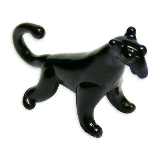 LookingGlass Blackie The Panther Collectible Glass Miniature Figurine Product Image