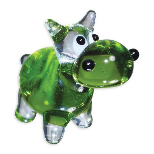 LookingGlass Hiphop The Hippo Collectible Glass Miniature Figurine Product Image