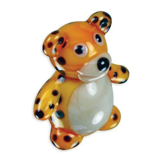 LookingGlass Leo The Leopard Collectible Glass Miniature Figurine Product Image